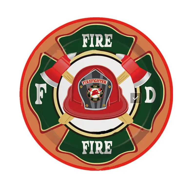 Пожарная машина украшения для дня рождения Детские сувениры воздушный шар