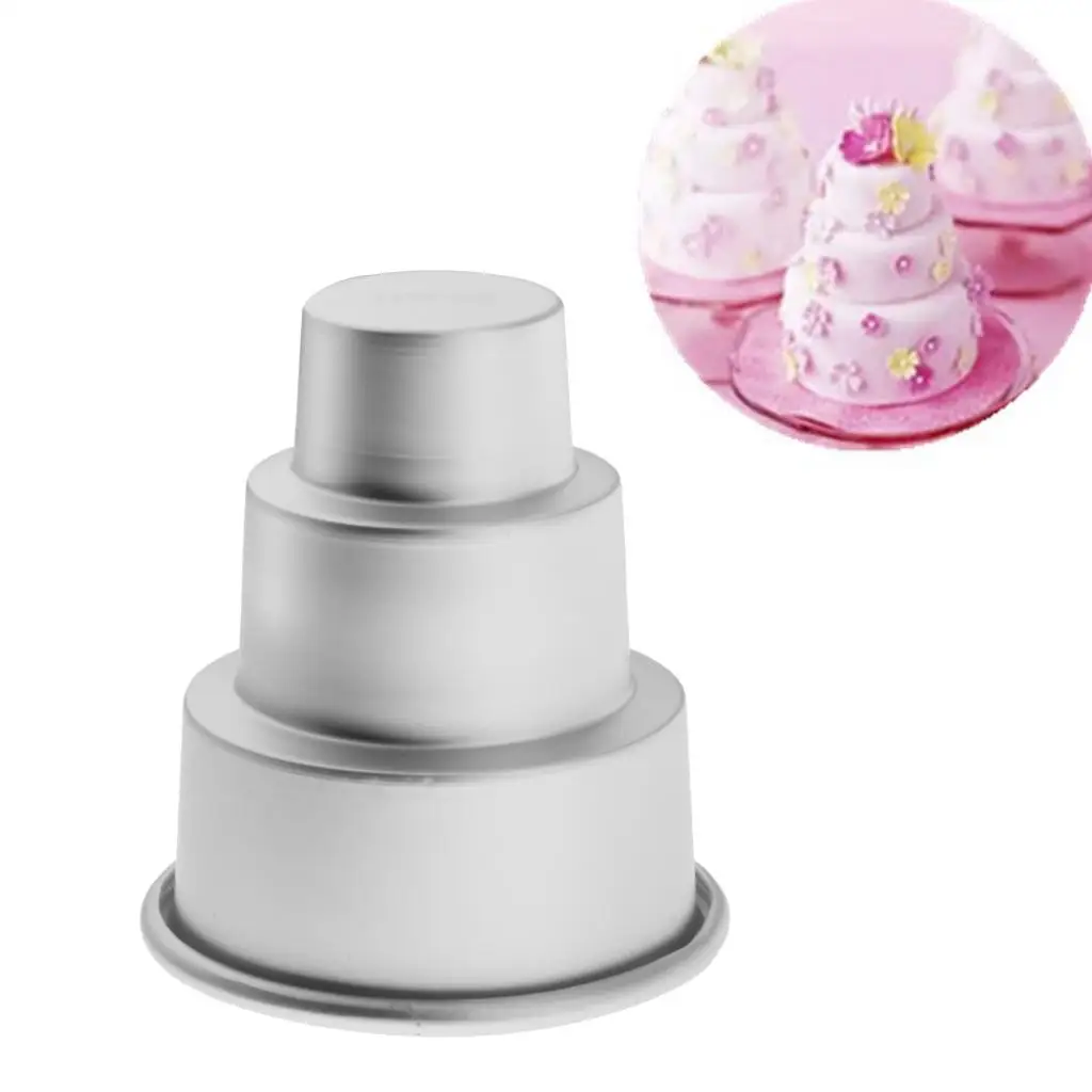 Неприлипающая мини-форма для хлеба 3 слоя инструмент выпечки тортов домашнего