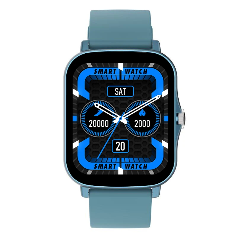 1.7 Large Color Screen F1 Smart Sports Watch Heart Rate Blood Pressure Oxygen Monitoring Multi-mode Information Reminder | Электроника