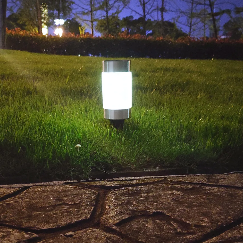 Solar Mini Garden Plug-in LED Light Plastic Lawn Landscape Free Wiring Decorative Street | Освещение