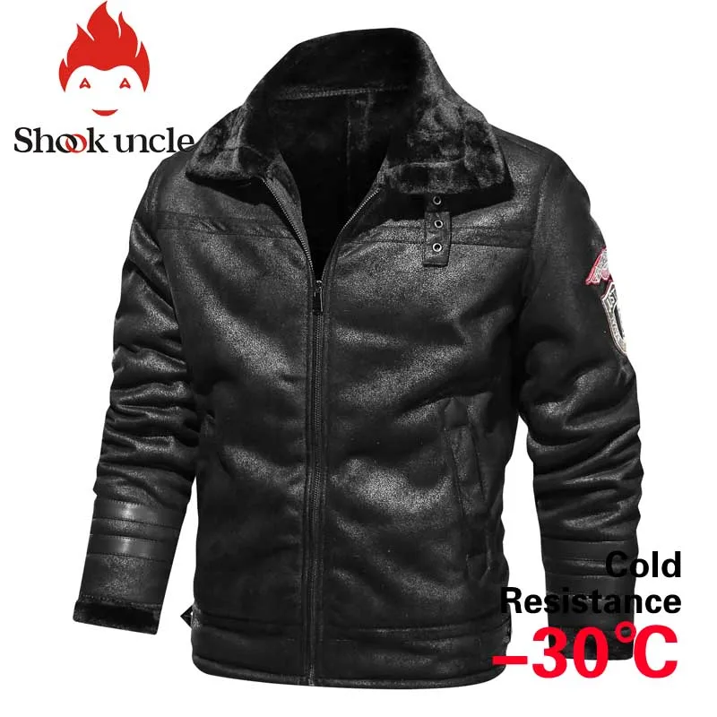 Мужская зимняя куртка джинсовая бархатная кожаная Военная Тактическая