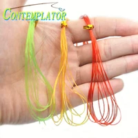 5bagspack stretch round rib fly tying nymph streamers bonefish materials 10colors 0 6mm fly tying ice lines for wrapping