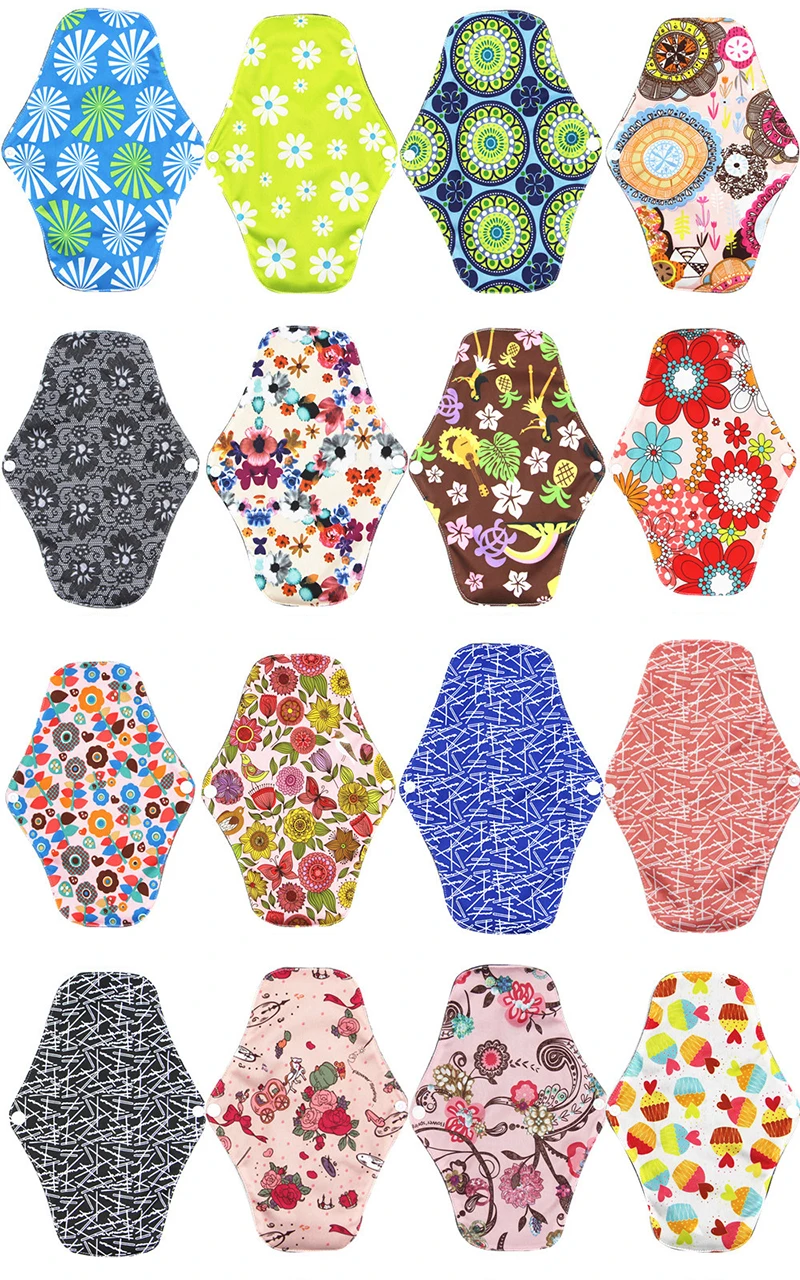 1 шт Для женщин гигиены хлопок бамбук внутренняя стирать многоразовые