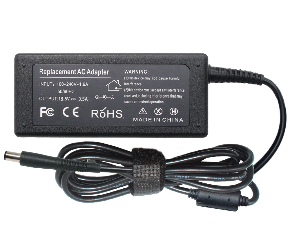 18 5 V 3.5A 65W адаптер переменного тока питания для ноутбука HP Pavilion G4 G6 G7 M6 DM4 DV4 DV5 DV6 DV7 G60