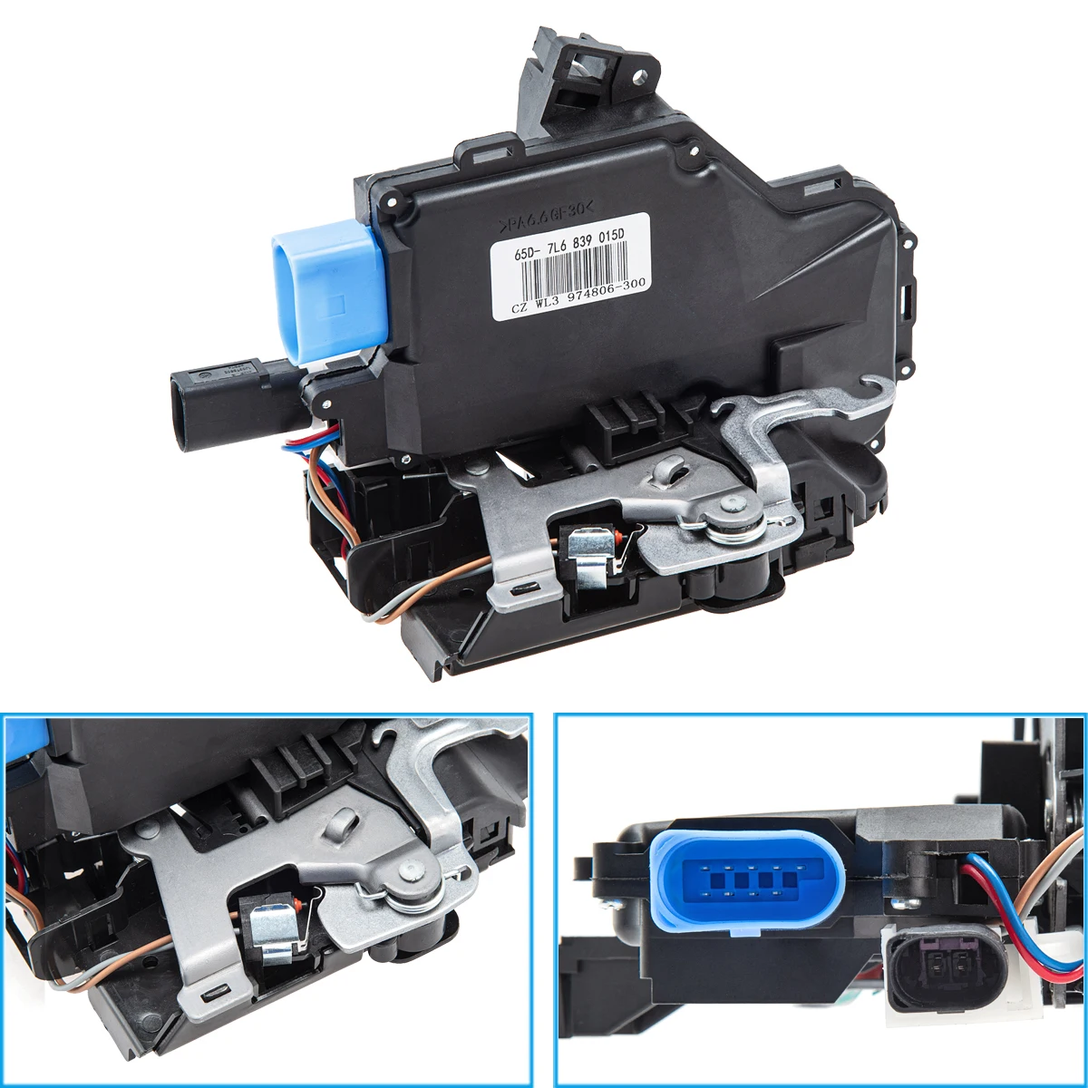 

Brand New Rear Left Door Lock Latch Actuator 7L6839015D 7L6 839 015 D For Volkswagen Touareg