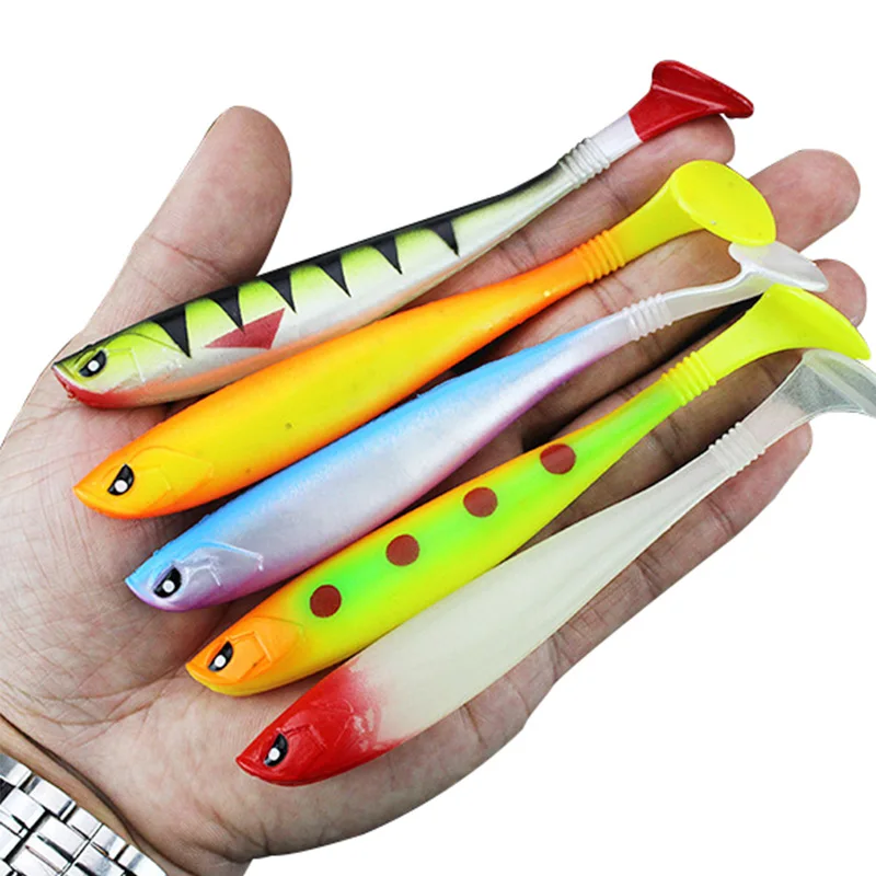 

ORIONPROF 10g 12cm Soft Bait Jig Wobbler Fishing Lures Japan Shad Swimbaits Artificial Bait Jig Head Fly Fishing Silicon Rubber