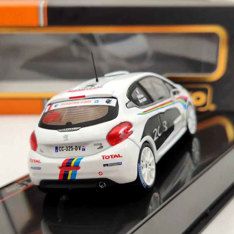 1:43 IXO для P ~ 208 R2 #0 Tour De Corse 2012 RAM559 литые игрушки Ограниченная Коллекция автомобилей