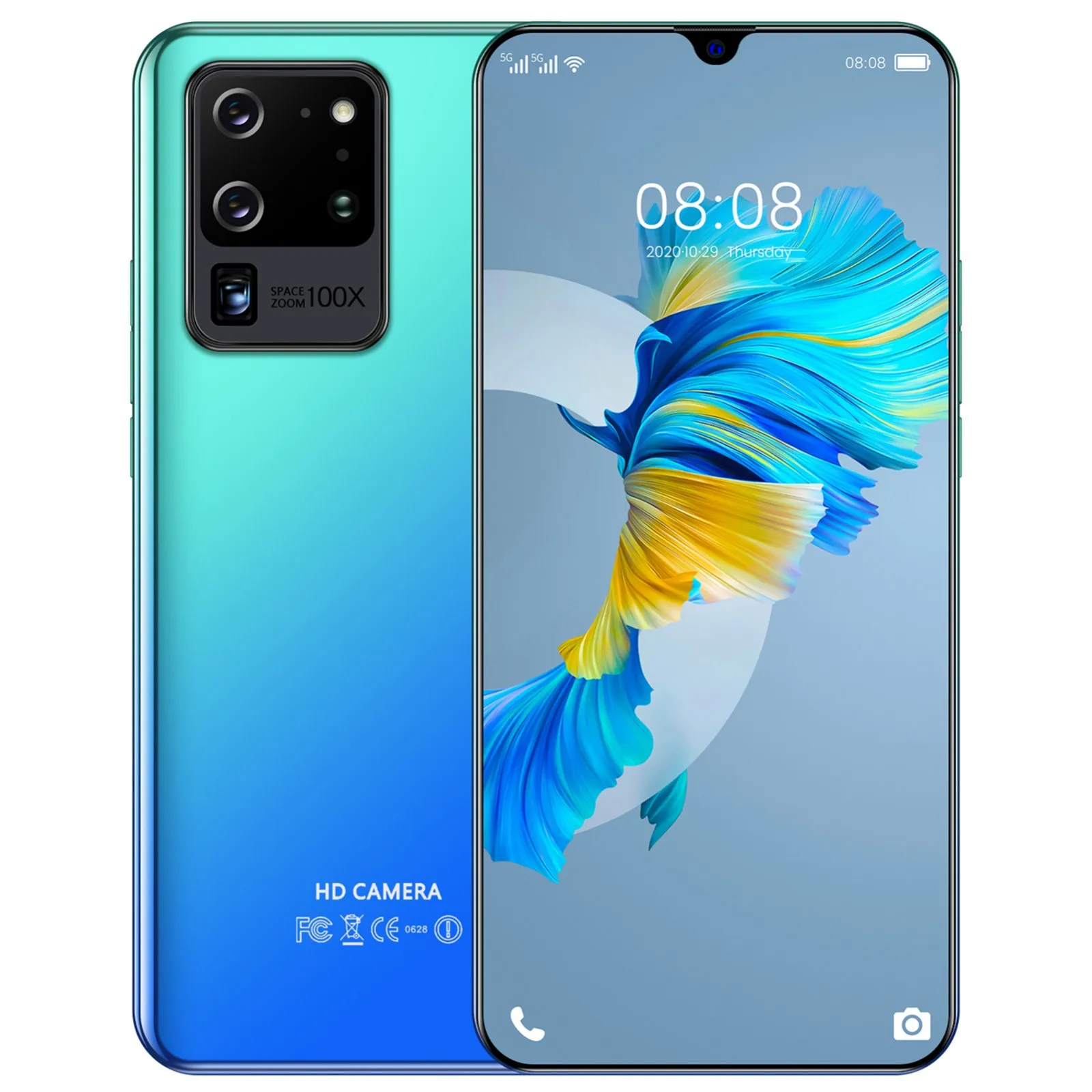 S60 Pro смартфоны на Android Дешевая Бесплатная доставка полный экран 1 Гб + 8