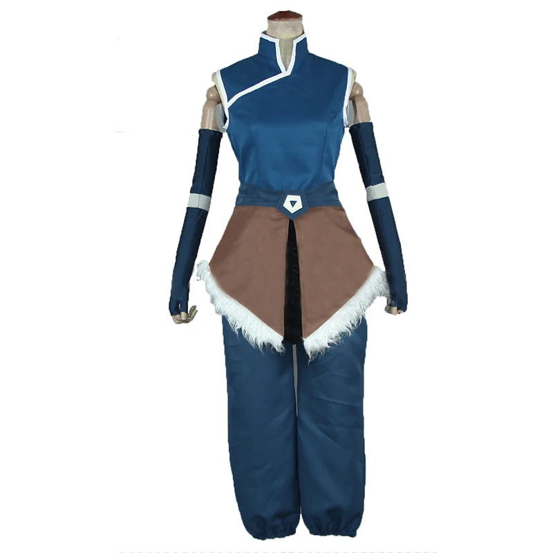 Аниме Аватар Легенда О Корре Косплэй костюм костюмы на Хэллоуин изготовленный