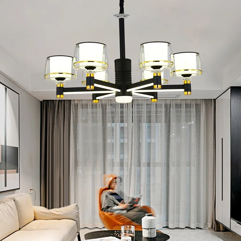 

Ceiling Chandeliers Acrylic Luminescence Modern LED Chandeliers For Living Room Suspendsion Chandelier Lighting Indoor Lighting