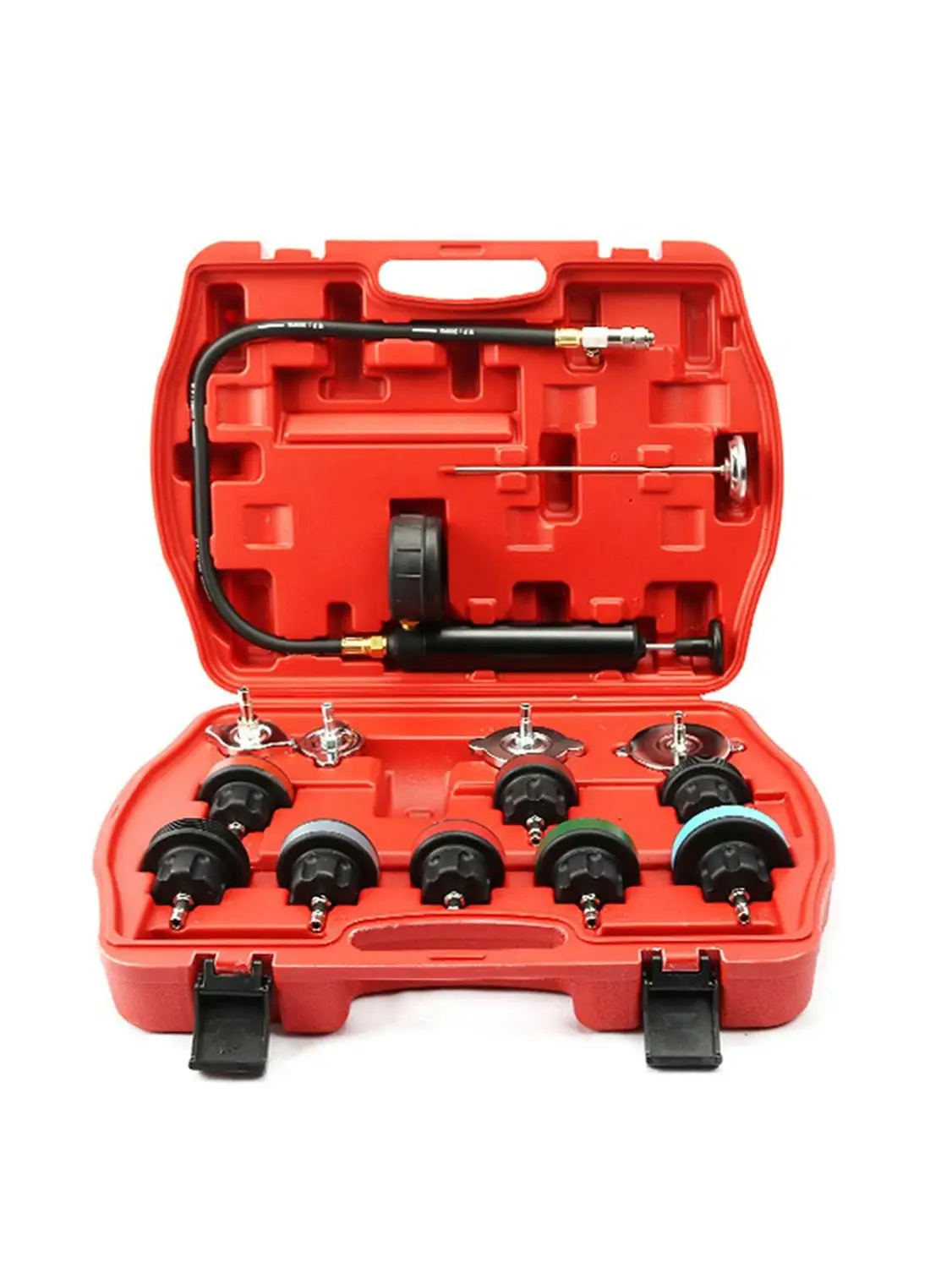 

Car Water Tank Leak Detector Water Tank Pumping Pressure Gauge Water Tank Detector Cooling System Pressure Tool