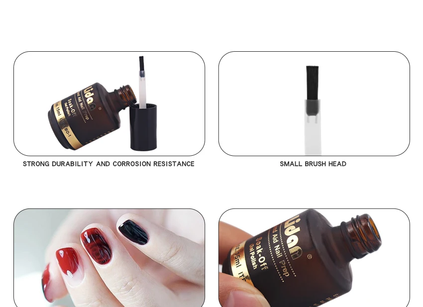 LIDAN Nail Surface Treatment Liquid 15 ML Nail Balance Solution To Remove Nail Oil BOND AID NAIL PREP Followers