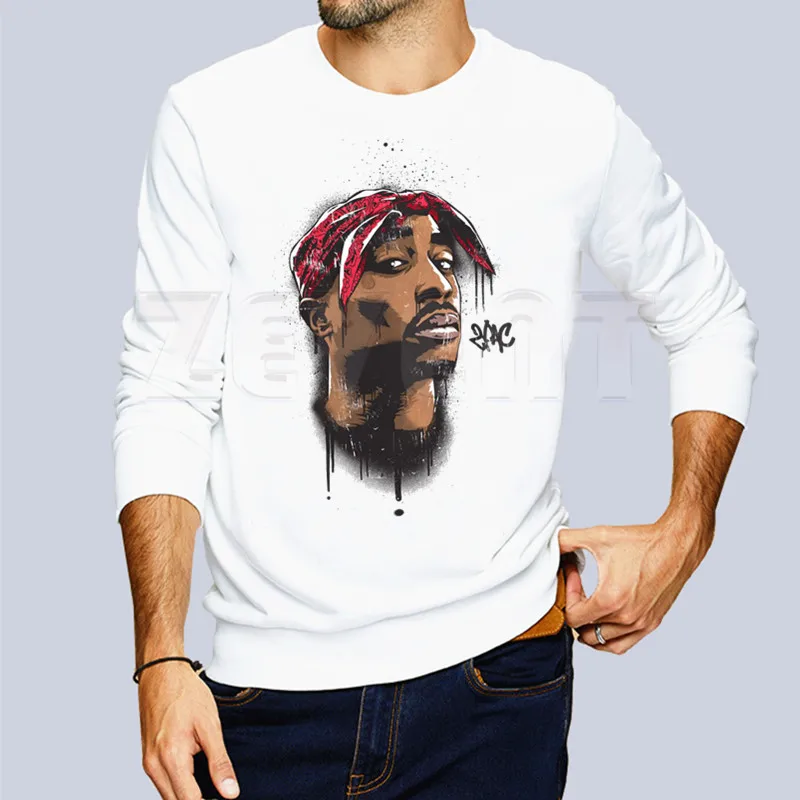 Tupac 2pac Хип-хоп Swag толстовки с капюшоном для мужчин/женщин Классическая одежда