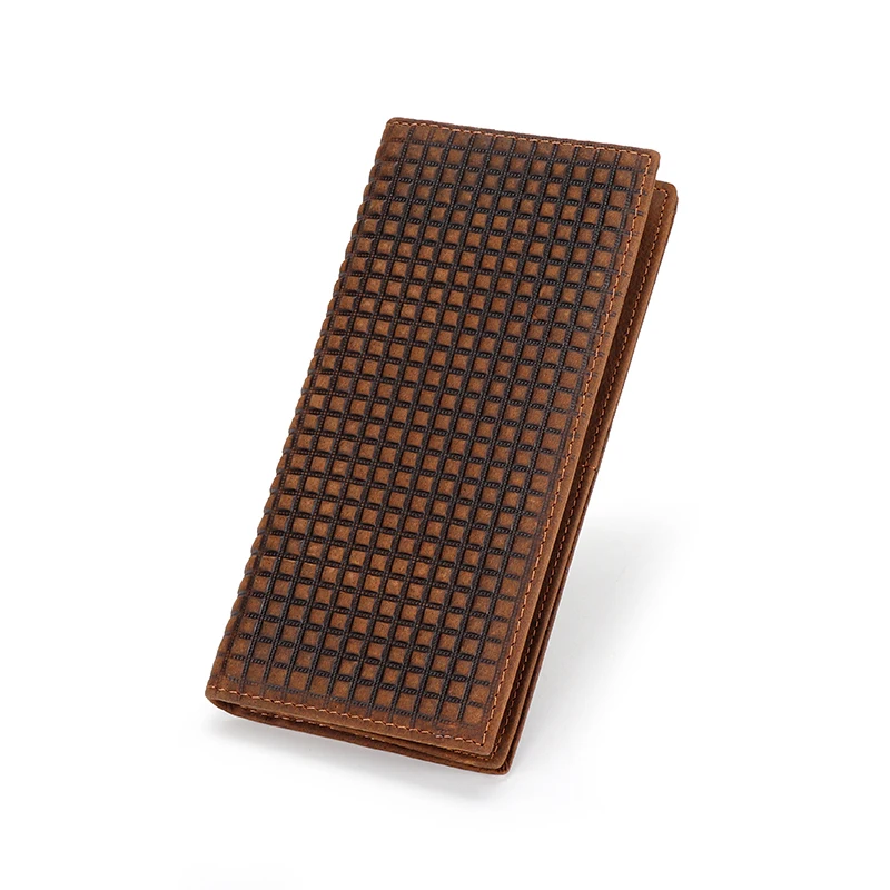 

Brand Business Men Wallet Long Genuine Leather Clutch Wallet Purse Male Hasp 100% Cow Leather Card Holder Coin Purse