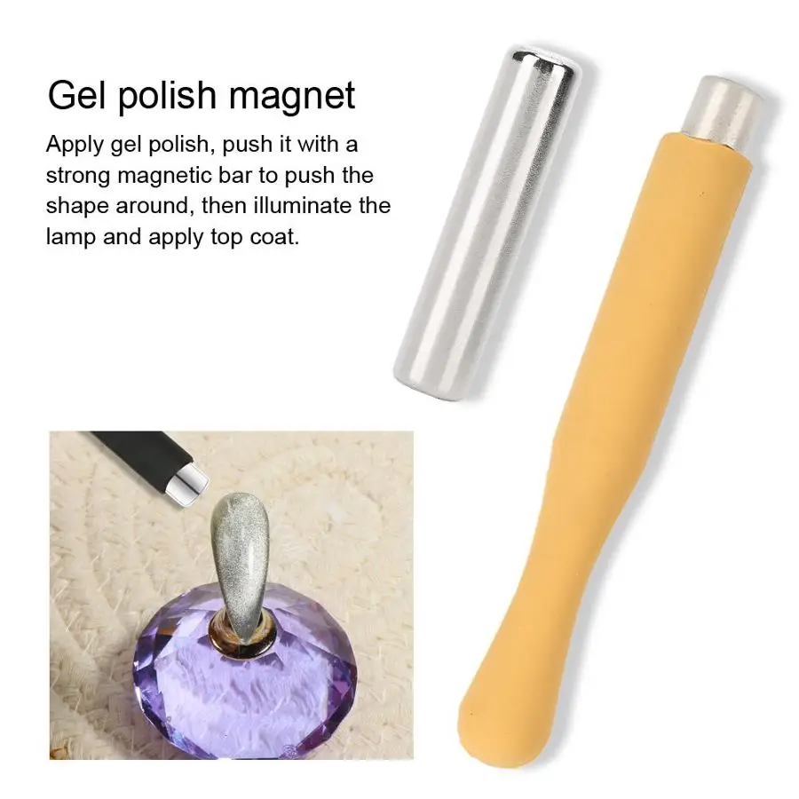 Магнитная палочка для УФ-гель-лака ногтей 3 шт. | Красота и здоровье