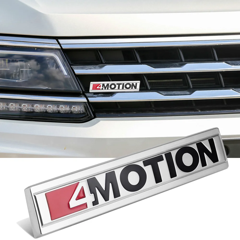 Автомобильный гриль 4motion логотип знак для Volkswagen VW Golf Passat Polo Tiguan Bora Magotan Atlas