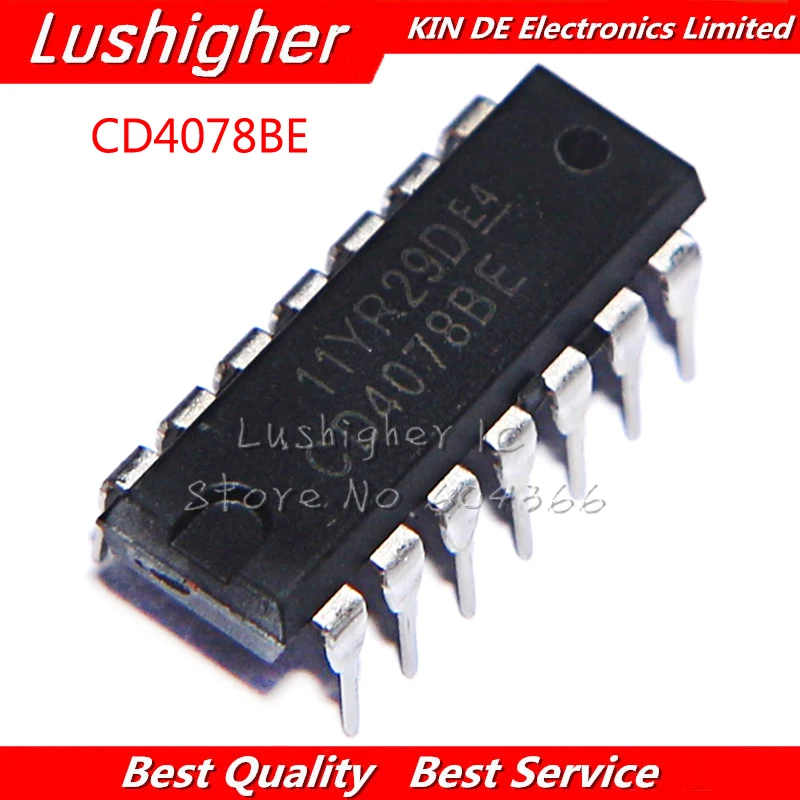 10pcs CD4078 DIP CD4078BE DIP-14 | Электронные компоненты и принадлежности