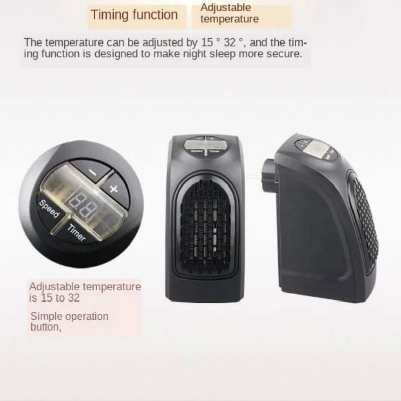 Электрический обогреватель тепловентилятор Настольный Бытовой Настенный