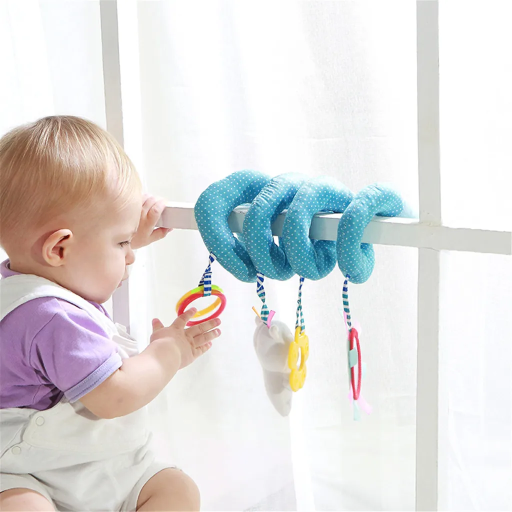 

Baby Infant Rattles Plush Cute Animals Hanging Bell Stroller Toys Cart Seat Doll Pendant Newborn Crib Toys Baby Birthday Gift 5*