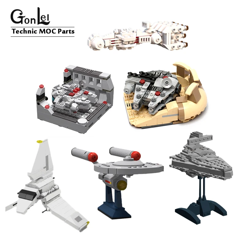 Мини-конструктор Star Space Wars Docking Bay MOC 6103 деталей совместимы с моделями 20373 игрушки
