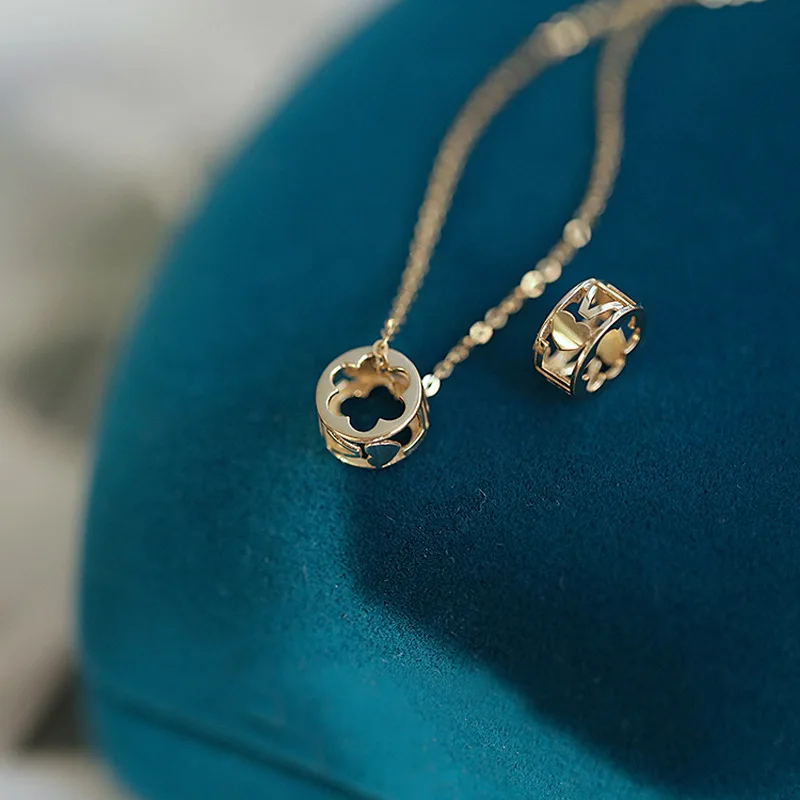 

Женское ожерелье из серебра 925 пробы с позолотой 14 к и надписью «I Love You»