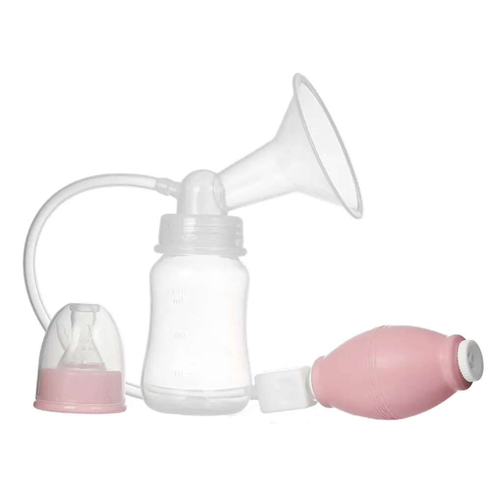 Extractor de leche de dise&ntilde;o Manual, bomba de lactancia de gran succi&oacute;n, potente, f&aacute;cil de usar-0