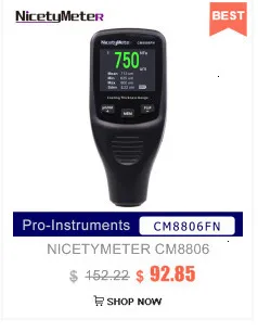 Nicety TC811B цифровой Бесконтактный двойной модели тахометр rpm метр с памятью для макс/мин/последнее значение Null