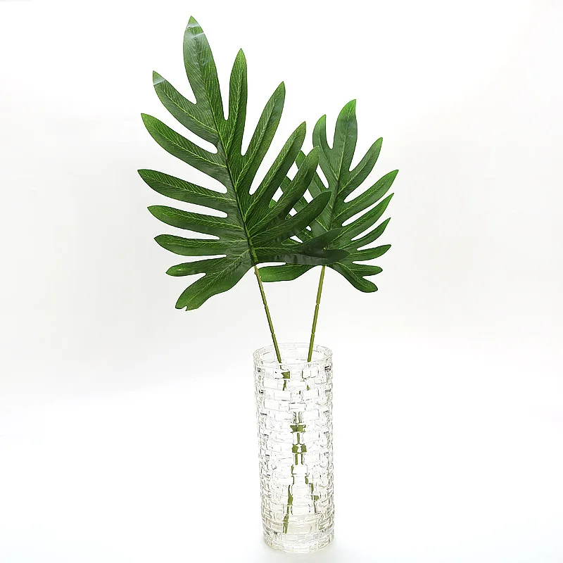 85 см Искусственный филодендрон лист Таро листьями для украшения в подарок 10 шт. -