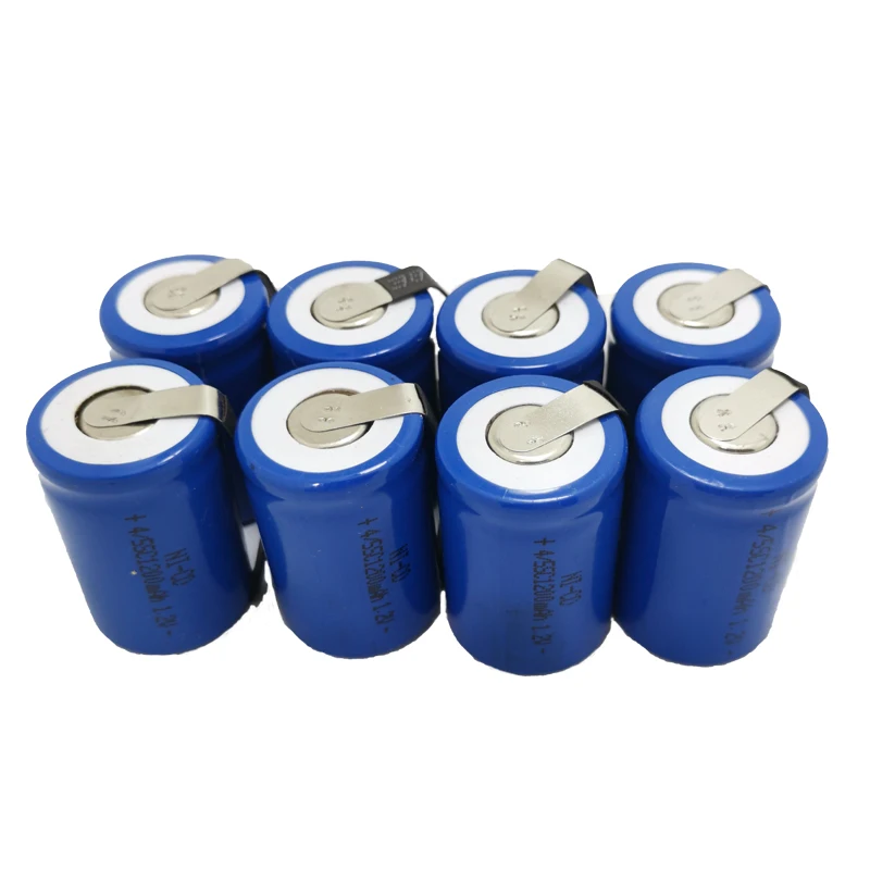 NI-CD 1 2 V 1200mAh 4/5 SubC Sub 4/5SC аккумуляторная батарея Замена для электроинструментов 1-24