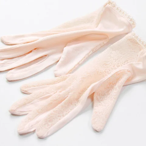 SuyaDream женские варежки из шелка и кружева