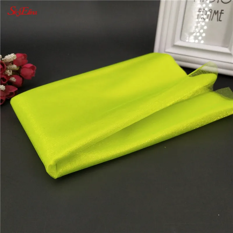 5/10 М Тюль в рулоне органза свадебное украшение пачка детский душ тюль для