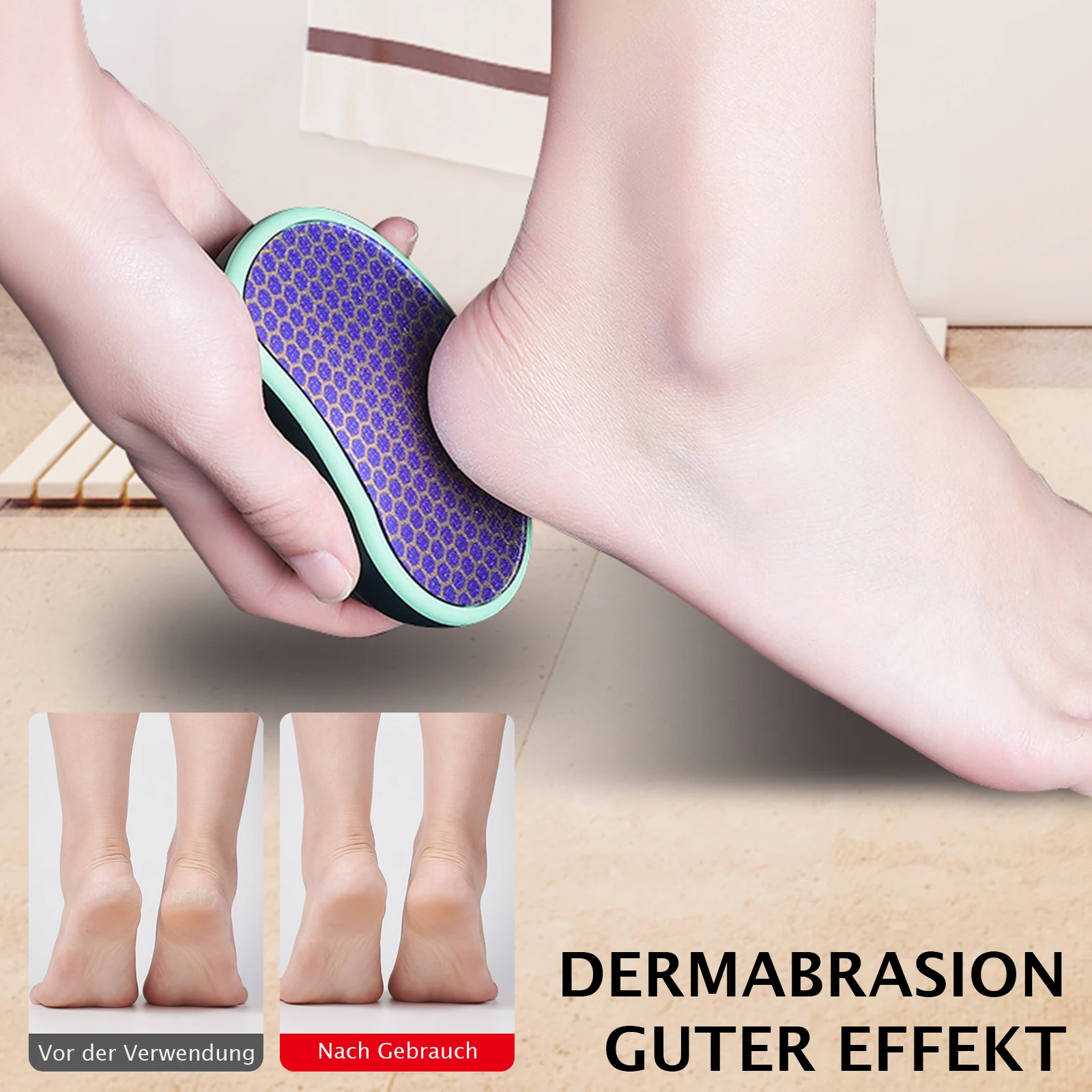 

Nano Glass Foot Scrubber Pedicure Tools Foot File Hard Dead Skin Callus Remover Professional Grinding Foot Skin Care Tool