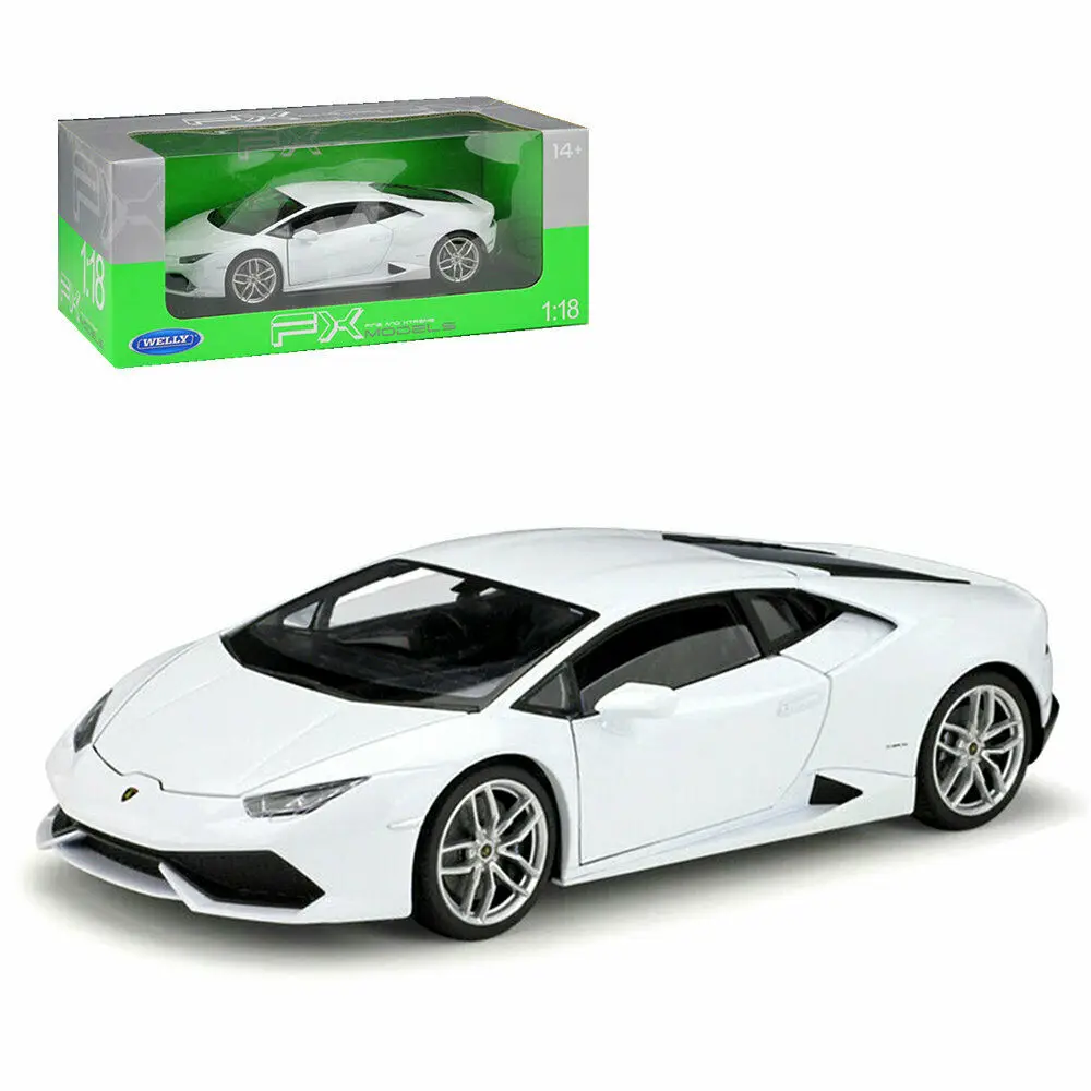 Welly 1:24 Lamborghini Huracan LP610 4 литая модель гоночного автомобиля новинка в