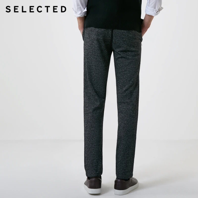 Отборные мужские осенние и зимние легкие Стрейчевые деловые-Повседневные Брюки S