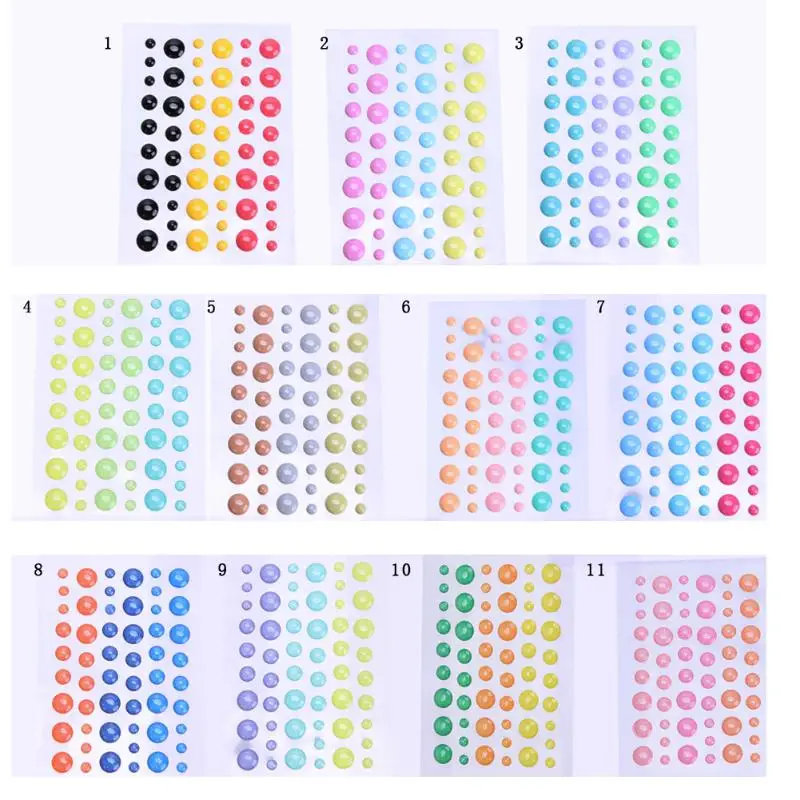 Полимерная наклейка в горошек для скрапбукинга/DIY ремесла украшения