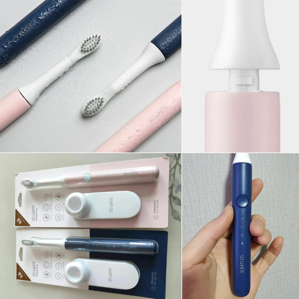 Сменные головки для зубной щетки SOOCAS/PINJING 2 шт. Ультразвуковая электрическая