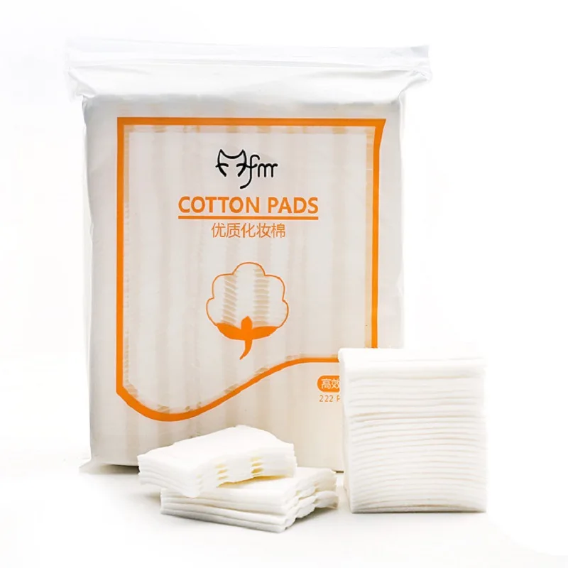 222 шт./пакет корейские органические ватные подушечки для лица средство удаления