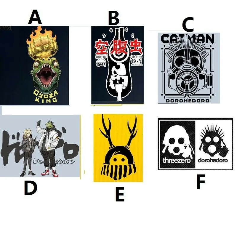 Наклейка DIY аниме Dorohedoro Kaiman Nikaidou украшение для стекла автомобиля Cool| |