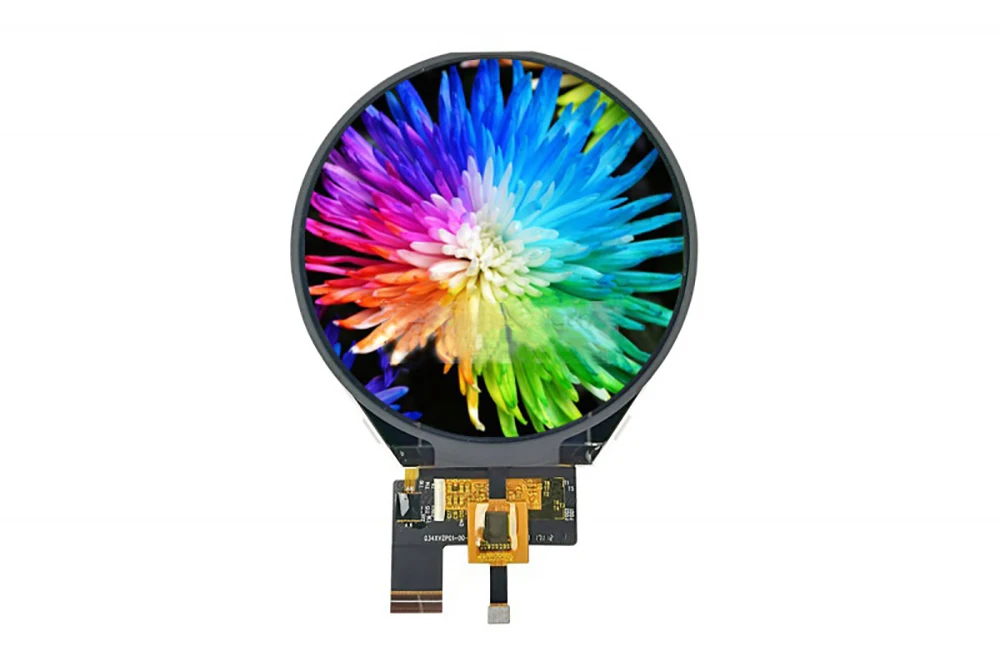 

3.4 Inch IPS Round Circular LCD Display 800*800 Screen With Touch Panel Controller Board For Raspberry Pi Smart Watch Monitor