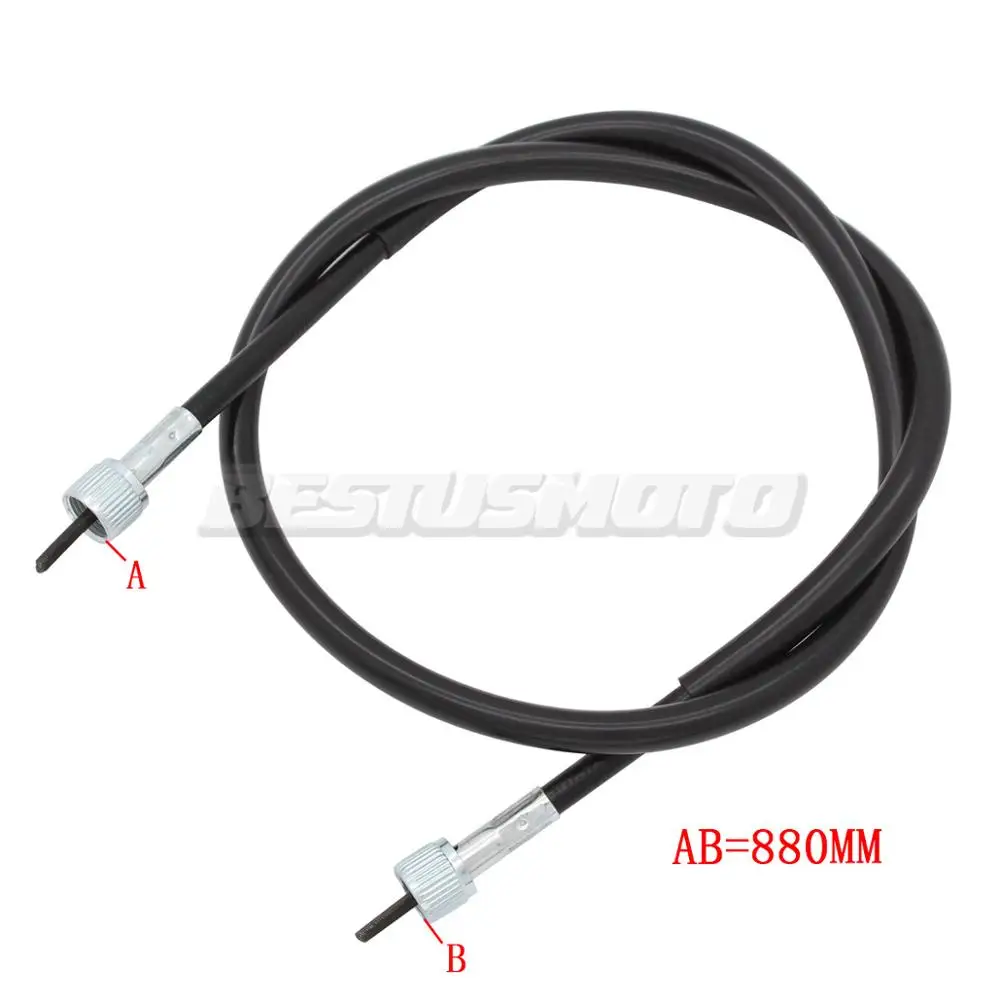 Мотоцикл спидометр кабель с резиновым покрытием пробег провода скутер для Yamaha