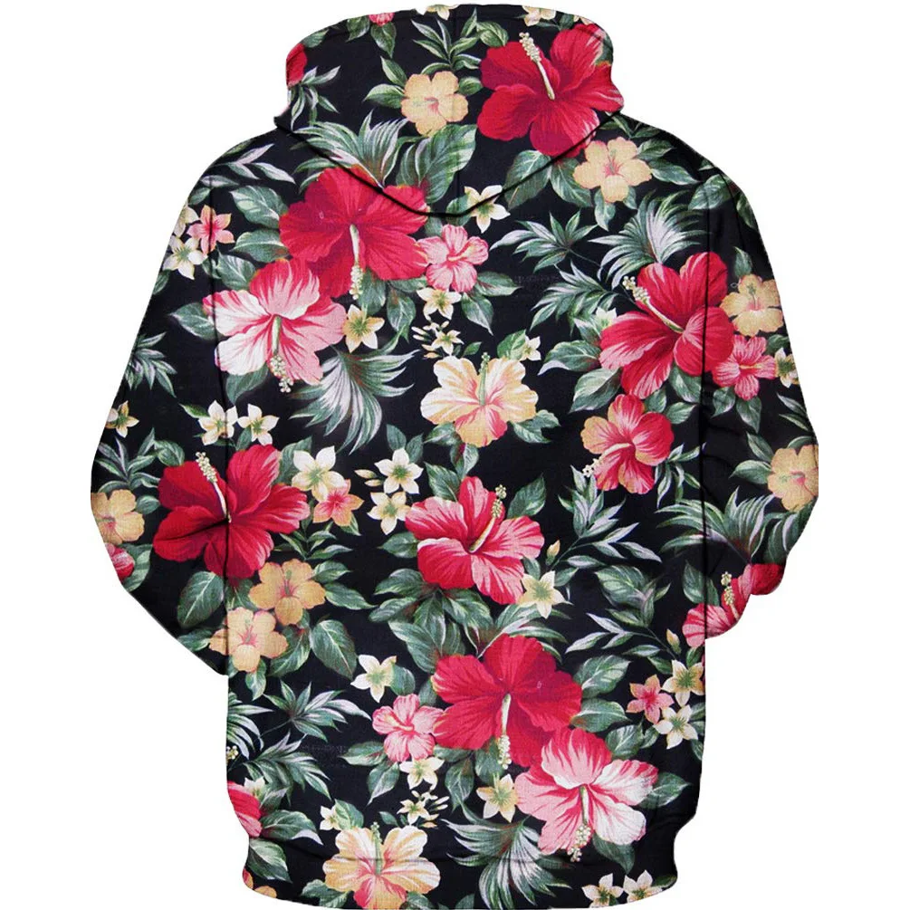 

Letter and flowers 3D Printed Hoodies 2021 Spring Men Women New High Street Sweatshirts Fashion Chic Streetwear Pullovers Top