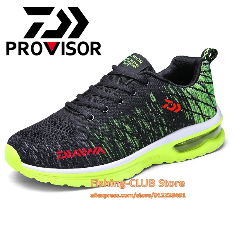 

Новинка, осенняя рыболовная обувь DAIWA для женщин и мужчин, дышащая сетчатая обувь для альпинизма и рыбалки, спортивная обувь для активного о...