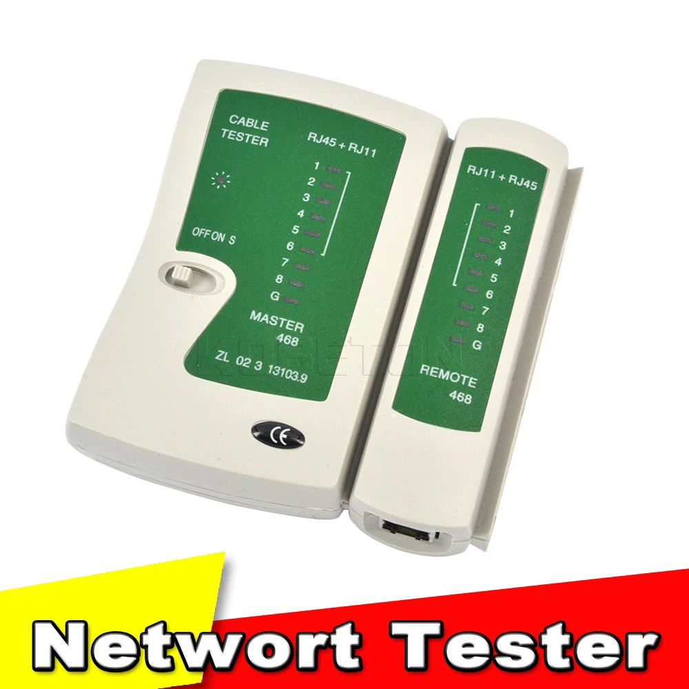 

kebidumei 2022 Hot selling Network Lan Cable Tester Cat 5 / Cat 5e / Cat 6 / UTP cables with RJ-11 & RJ-45