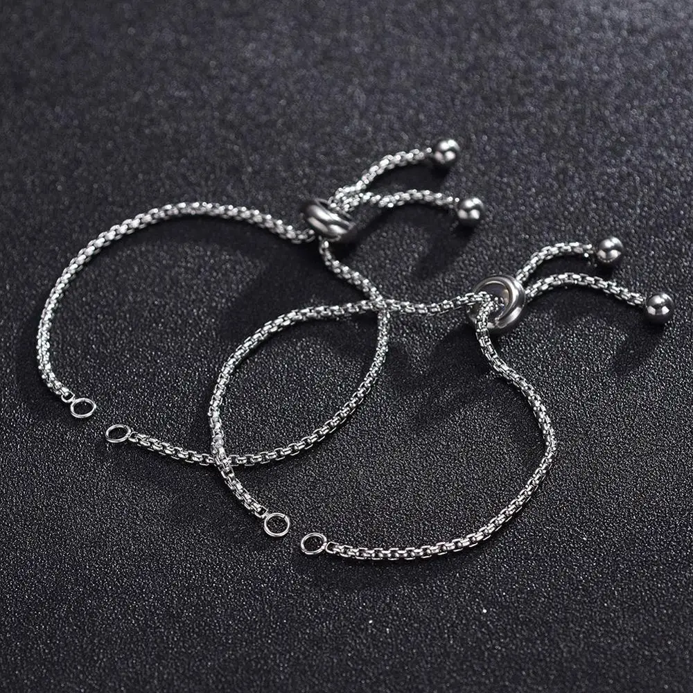 10 шт. регулируемые браслеты из нержавеющей стали 230 304 мм|Цепочки и браслеты| |