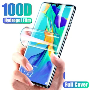 Hydrogel Film For Huawei P30 P40 Lite P20 P Smart z 2019 Screen Protector Protective Case on Mate Ho
