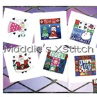 CD007 14ct Набор для вышивания крестиком карты посылка поздравительная открытка рукоделия вышивка ремесла для вышивания крестиком, ручная работа с Наборы Рождественский подарок