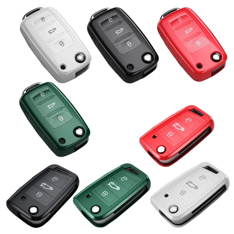 

Car Key Case Cover For Golf 7 For Lavida plus For Sagitar For Lamando For Tiguan For Tharu