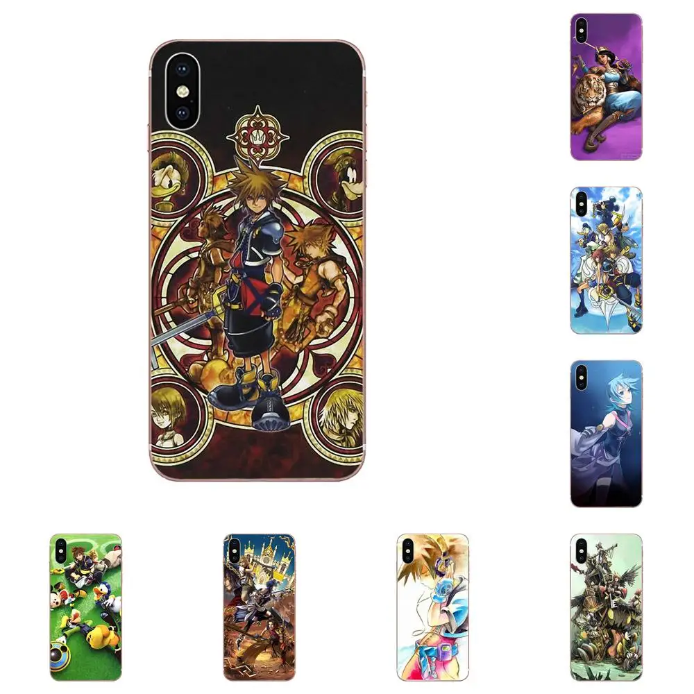 Прозрачный чехол для Xiaomi Redmi Note 2 3 3S 4 4A 4X5 5A 6 6A Pro Plus по игре Kingdom Hearts