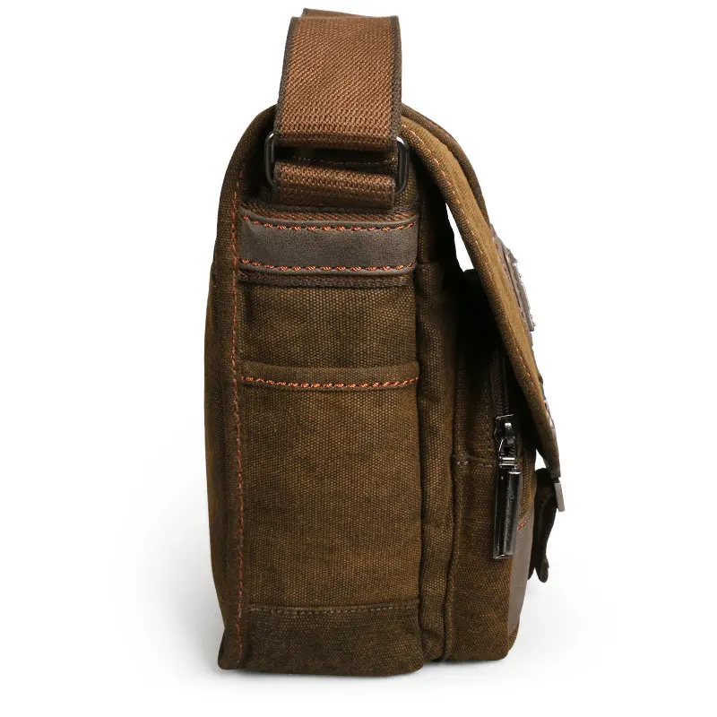 Холщовые сумки через плечо в стиле ретро повседневная износостойкая винтажная