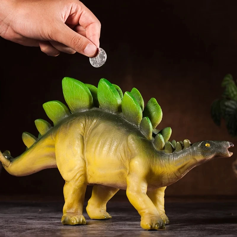 

Creative Cartoon Piggy Bank Dinosaur Model Cash Money Saving Box Coin Bank Home Room Decoration Kids Gift